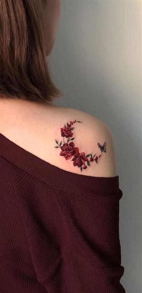 Tatuagens Florais Fant Sticas No Ombro Feminino P Gina De