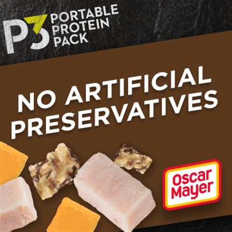 P3 Portable Protein Snack Pack With Dark Chocolate Almond Nut Clusters