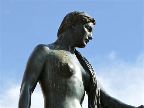 Equestrian Statue Of Lady Godiva In Coventry Uk