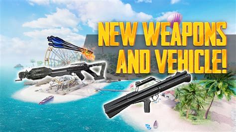 How To Use New Weapon Vehicle In Pubg Mobile