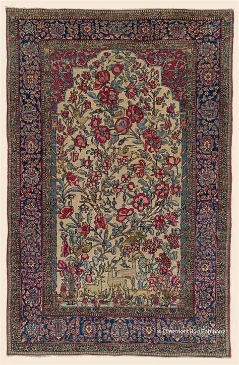 Tehran Garden Of Paradise Rug North Central Persian Claremont Rug Co