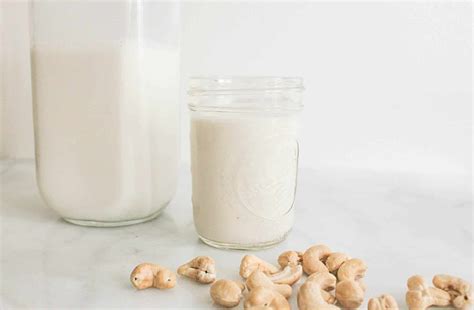 Just The Tip Easy Homemade Cashew Milk Domesticate Me