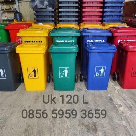 Promo Tempat Sampah Tong Sampah Bak Sampah Plastik Hdpe Roda Uk