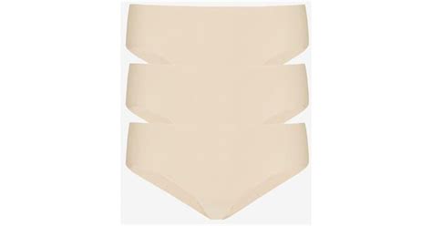 Commando Cotton Bikini Pack In White Lyst