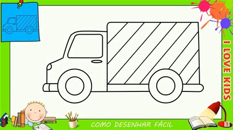 Caminhão Para Desenhar Fácil - 8