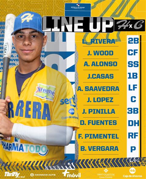 Fedebeis Panam On Twitter Informe Line Up Liv Campeonato Nacional