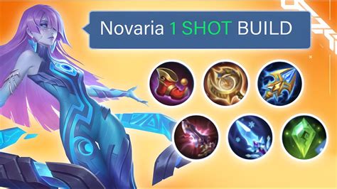 🔥novaria 1 Shot Build🔥 2023 Kill Montage Mobile Legends Youtube