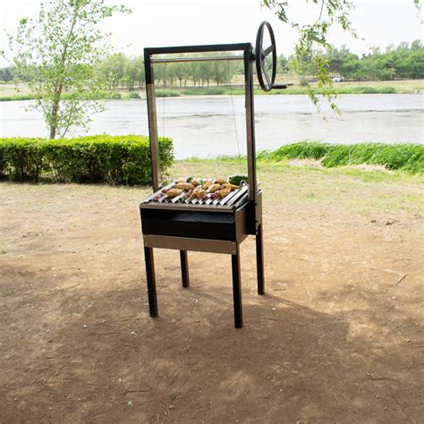 Outdoor Bbq Argentine Wood Fired Parrilla Asado Grill And Barbecue