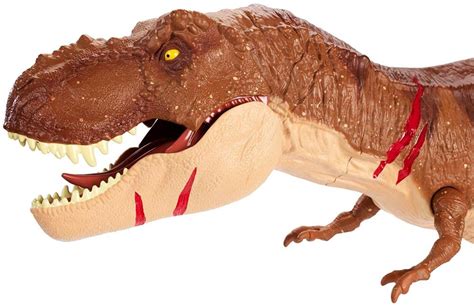 Jurassic World Roarin Super Colossal Tyrannosaurus Rex Battle Damaged