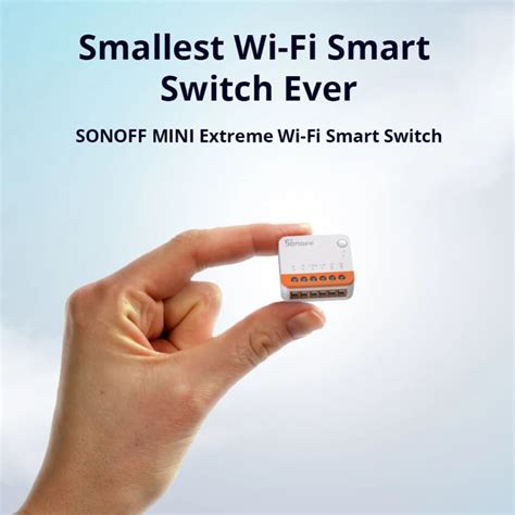 SONOFF MINI R4 WiFi Interruptor Inteligente 2 Way Controle Extreme