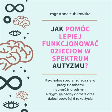 Jak Pom C Lepiej Funkcjonowa Dzieciom W Spektrum Autyzmu Psycholog