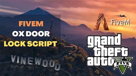 [ox Doorlock] Ox Door Lock Script For Fivem Qbcore Esx Oxcore Mysql