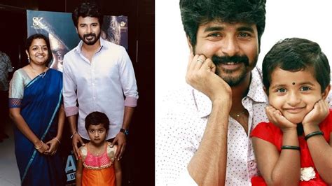 Actor Sivakarthikeyan Family Photos - Sivakarthikeyan And His Daughter ...