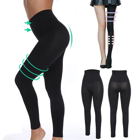 Shapewear Anti Cellulite Compression Women Leggings Leg Slimming Body