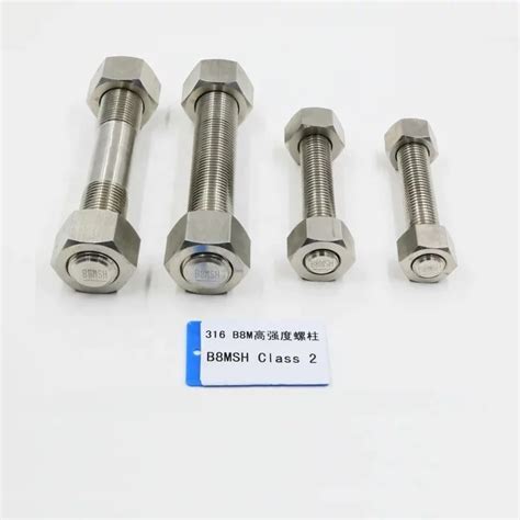 Stainless Steel Astm A B M B Class Thread Rod Stud Bolt With