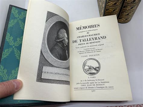 Talleyrand et Fouché Mémoires Lettres à Napoléon 1967 Catawiki