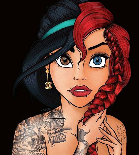 Dubai Fashionista Princesses Disney Gothiques Tatouage De Princesse Tatouage De Princesse Disney