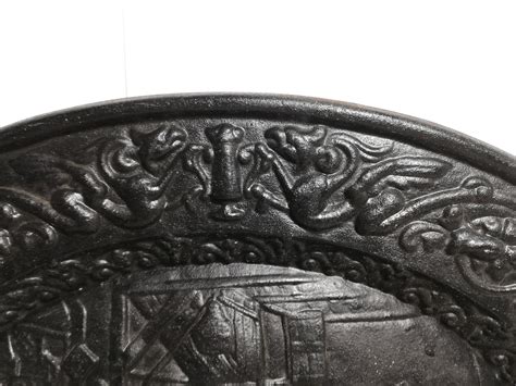 Antique 1800s Cast Iron Large Size Factory Etsy