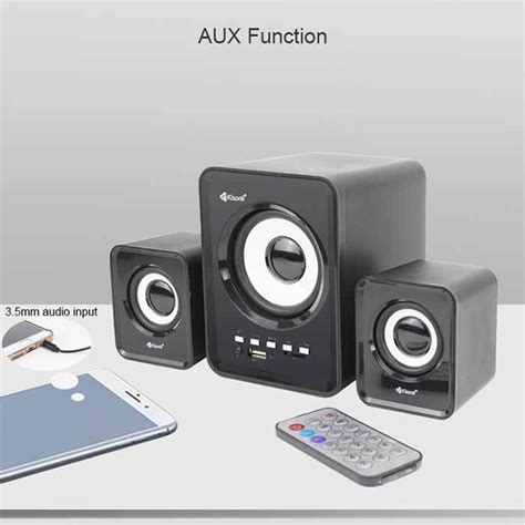 Kisonli U Bt Plug Electronic Computer Speaker Price In Bd Techlandbd