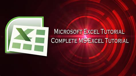 Excel Tutorial For Beginners In Hindi Hours Complete Microsoft Excel