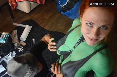Maitland Ward Nude In Character Named Vetra By Airbrush Artist Luciano Paesani Aznude