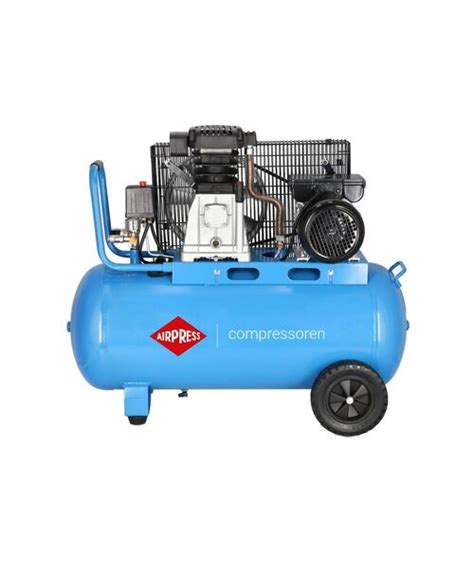 Kompresor olejowy dwutłokowy HL340 90 Airpress 230V 2 2 kW 90l 340 l