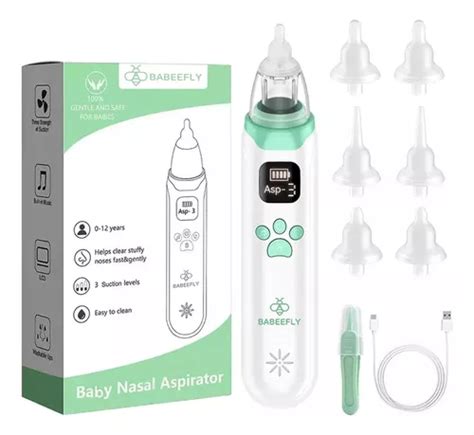 Aspirador Nasal Para Beb Seguro Muto Limpiador El Ctrico Env O Gratis