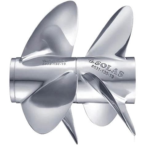 Propeller Set For Volvo Duoprop 280290 Type C In Stainless Steel For Boats And Outboard Motors