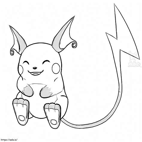 Pokemon Malvorlagen Raichu