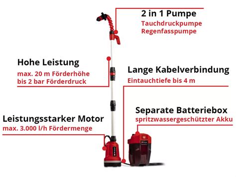 Ge Pp Rb Li Solo Akku Klarwasserpumpe