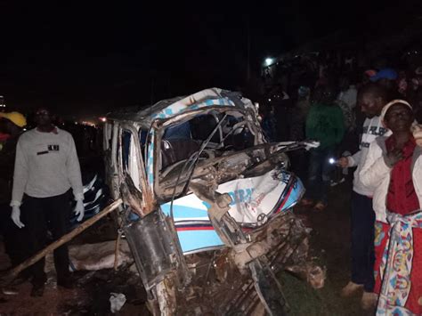 Five Die In A Matatu Lorry Accident In Kisii