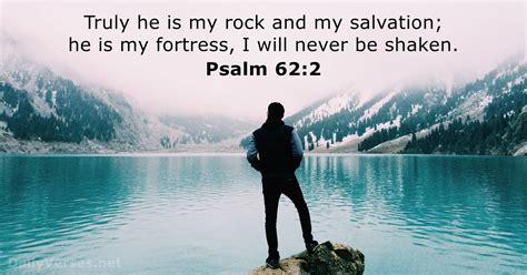 Psalm 62:2 - Bible verse - DailyVerses.net