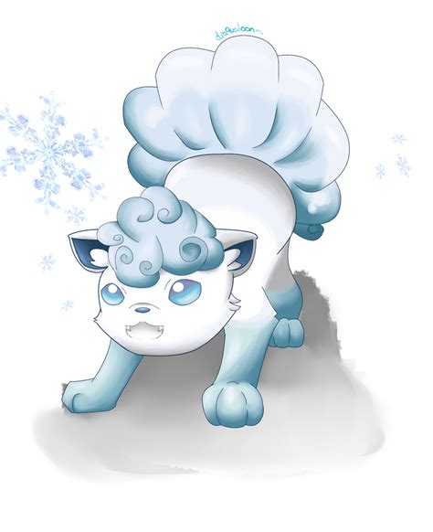 Vulpix (Alola form) by Draqualoon on DeviantArt