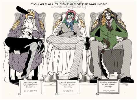 One Piece Admirals One Piece: 6 Strongest Marine Admirals Who Mayhem