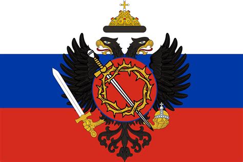 Flag Of The Holy Russian Nationalist Empire Kxtno Fanart One Fever