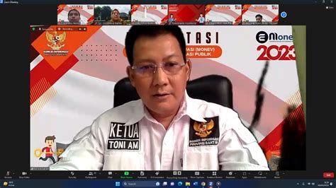 Monev Ketua Ki Banten Untuk Hasilkan Layanan Informasi Yang