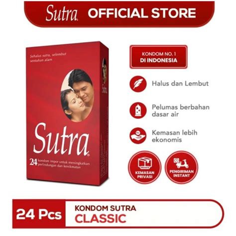 Jual Kondom Sutra Merah Isi 24 Sutra Classic Shopee Indonesia