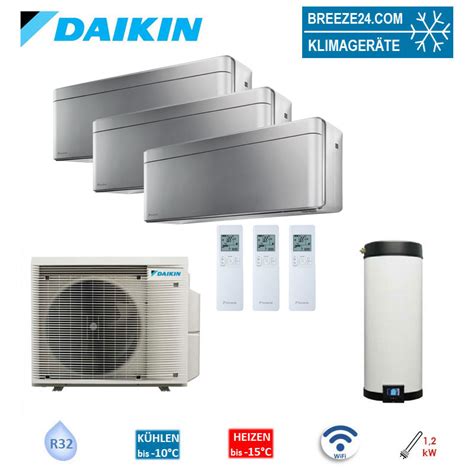 Daikin 4MWXM52A9 Multi Set 3 x WiFi Stylish Wandgeräte FTXA20CS