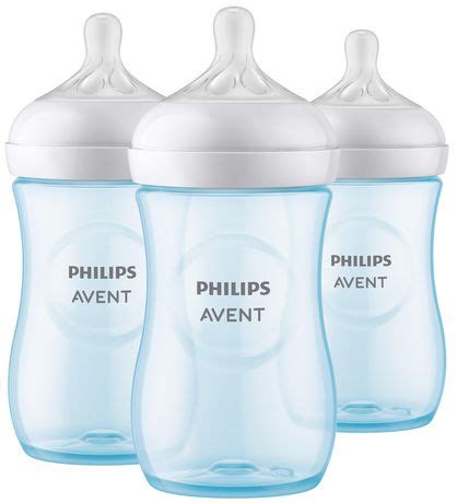 Philips Avent Natural Baby Bottle With Natural Response Nipple Blue