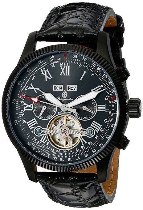 Stansport BM330 622 Reloj automático para hombre correa de cuero