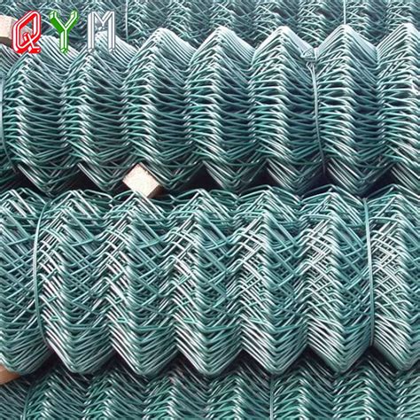 Galvanized Diamond Wire Mesh Chain Link Fence Rolls China Chain Link