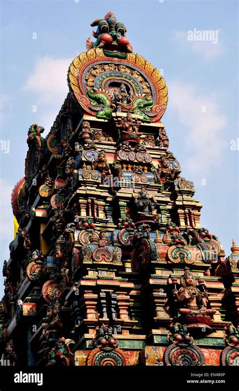 Bangkok Thailand Gopuram Entrance Tower Hi Res Stock Photography And