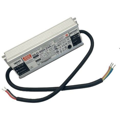 Meanwell Hlg H A Alimentatore Led Driver Cv Cc Ip W V A