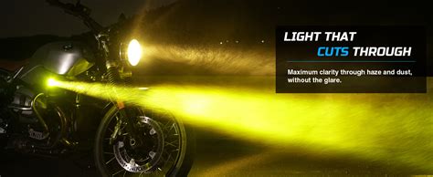 Amazon Braveway Motorcycle Fog Lights W Lm Modes Strobe