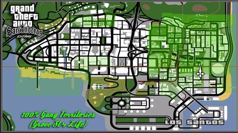 Gang Territories San Andreas Extra Youtube