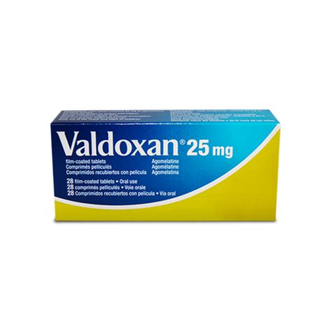 VALDOXAN 25 MG CAJA X 28 COMP Farmavida Droguería Online Salud