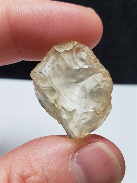 Libyan Desert Glass Tektite, Impactite 7.5 Grams or 37.5 Carat- Impact ...