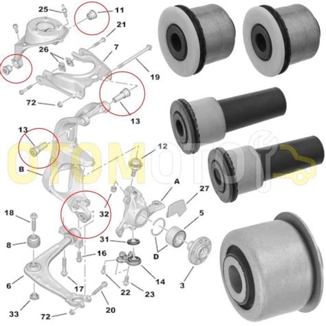 Kit Bras De Suspension Avant Compatible Peugeot Compos De