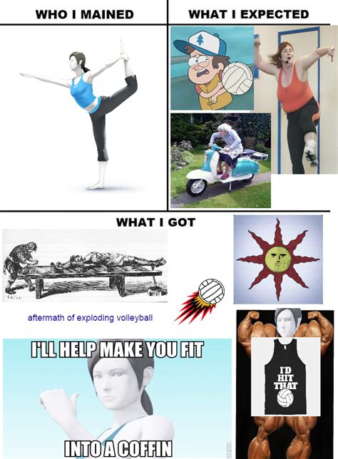 Super Smash Bros Wii Fit Trainer Meme