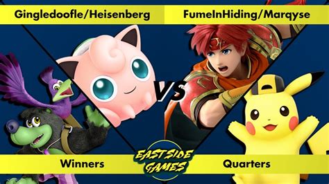 ESG Smash Ultimate Weekly 73 Gingledoofle Heisenberg Vs FumeInHiding